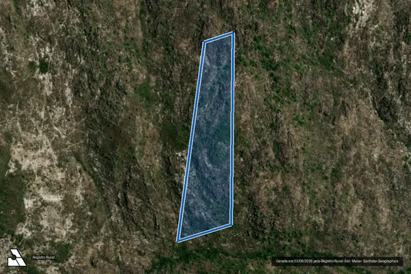 Imagem de satélite de FAZENDA PAI INÁCIO - Parte 6 em Grão Mogol - MG