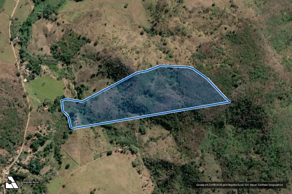 Imagem de satélite de FAZENDA CORREGO LAGEADO - Gleba 01 em Virgolândia - MG