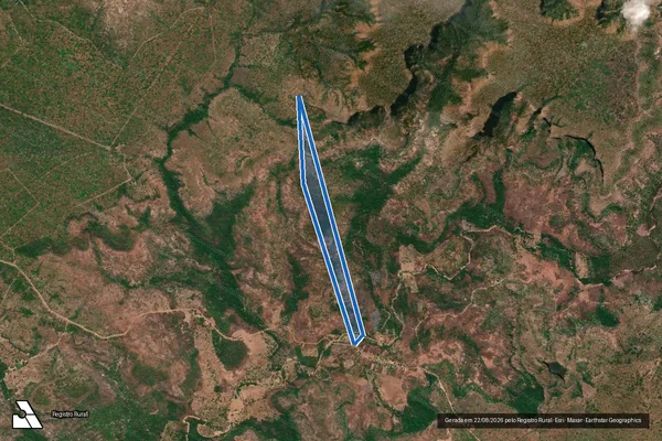 Imagem de satélite de SACO E MAZULÂNDIA - LOTE-02 em Palmeirais - PI