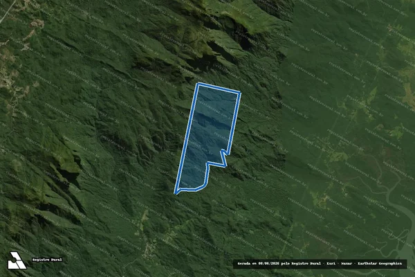 Imagem de satélite de Fazenda Bela Vista - Planta Única em Antonina - PR