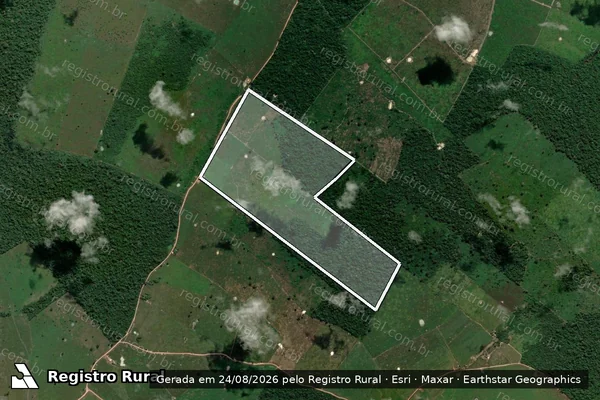 Imagem de satélite de FAZENDA BAIXA VERDE / PARTE 1
