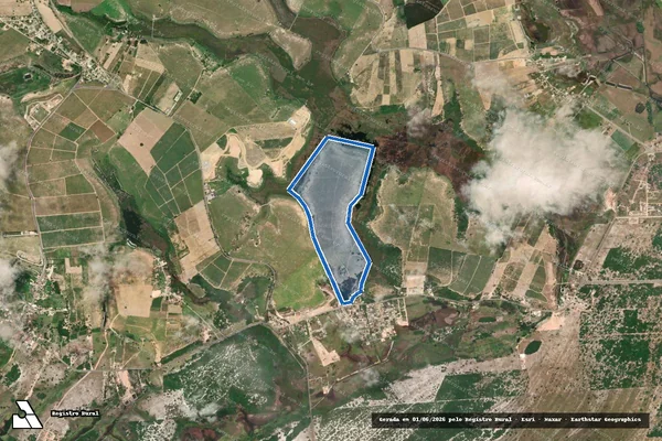 Imagem de satélite de Campo Novo - MATR.10544 em Presidente Kennedy - ES