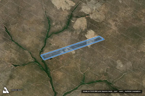 Imagem de satélite de FAZENDA SÃO JOAQUIM - GLEBA TABOQUINHA 01-A - GLEBA 10 - Gleba 10-B em Formoso - MG