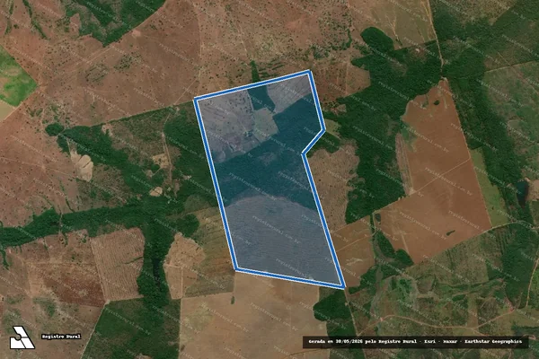 Imagem de satélite de Lote nº 41, do Loteamento Araguacema, 1ª Etapa em Araguacema - TO