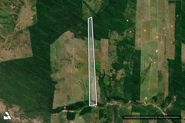 Imagem de satélite de FAZENDA CANAÃ