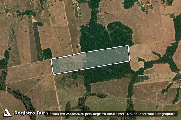 Imagem de satélite de Sitio Remanso Verde - Parte 1 em Nova Monte Verde - MT