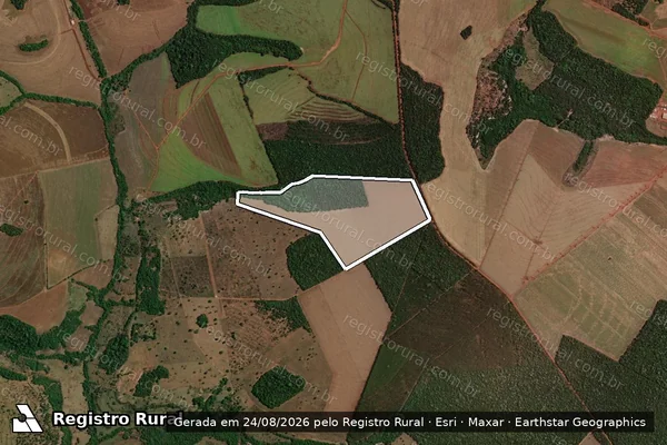 Imagem de satélite de Fazenda São José - Gleba 2 em Jataí - GO