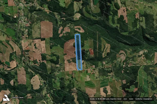 Imagem de satélite de Antonio Olivo Basso Lote 21 da Linha General Carneiro - PARCELA 02 em Guaporé - RS