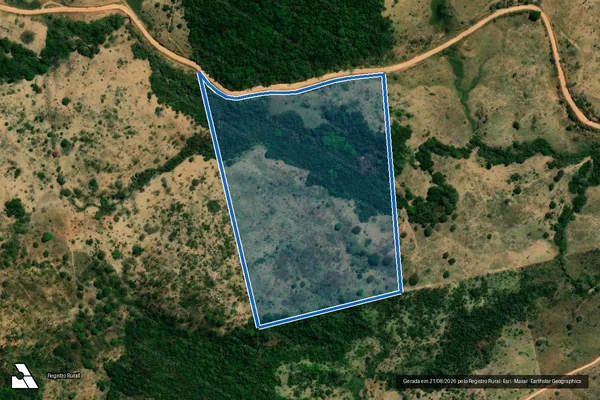 Imagem de satélite de Fazenda Guanabara - Parte 2 em Vila Rica - MT