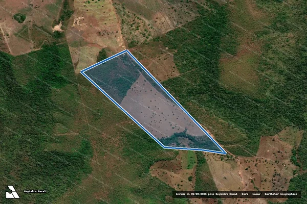 Imagem de satélite de CHÁCARA BOM JESUS - Parte 1 em Santa Tereza do Tocantins - TO