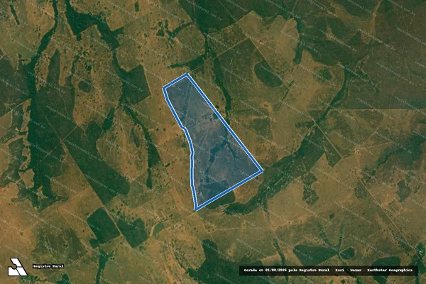 Imagem de satélite de Fazenda Três Córregos-Parcela 01 - PARCELA 05 em Porto Esperidião - MT