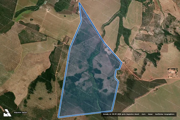 Imagem de satélite de FAZENDA SITÍO NOVO em Sambaíba - MA