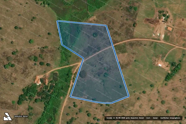 Imagem de satélite de FAZENDA ARREPENDIDOS - PARTE 2 em Corumbaíba - GO