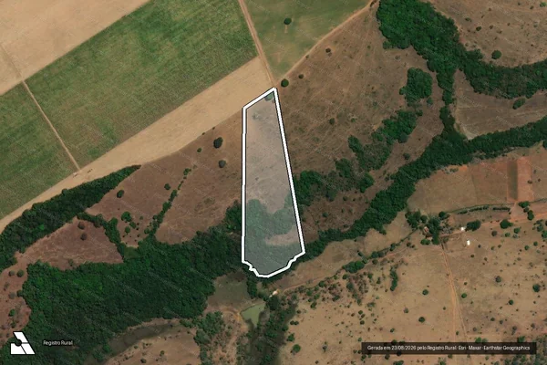 Imagem de satélite de FAZENDA ROCINHA - FAZENDA ROCINHA ? NÚMERO DE ORDEM 40932 em Uberlândia - MG