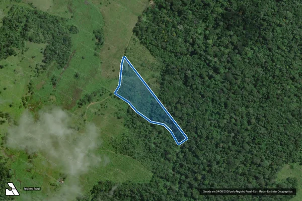 Imagem de satélite de FAZENDA SANTA ROSA - FAZENDA SANTA ROSA - PARTE 2 em Ubaitaba - BA