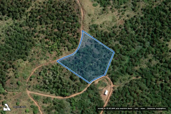 Imagem de satélite de Fazenda Rancho Miúra I - Gleba 66 em Governador Valadares - MG