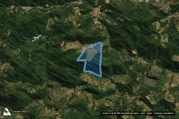 Imagem de satélite de Sitio Estancia Krohling - Parte 1 em Domingos Martins - ES