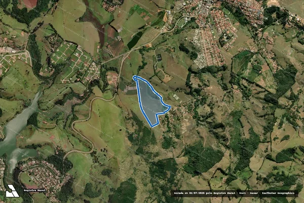 Imagem de satélite de SITIO SANTA MADALENA em Joanópolis - SP