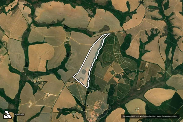 Imagem de satélite de Fazenda Estiva, Barro Preto - Parte 2 em São João del Rei - MG