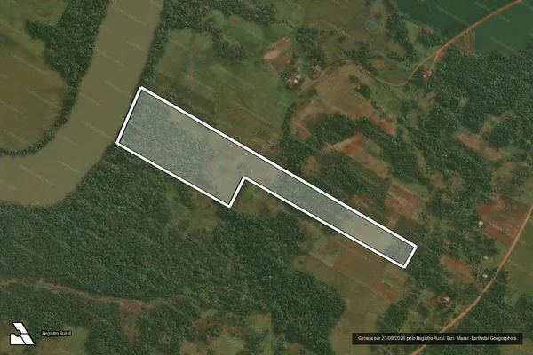 Imagem de satélite de sem denominação - Parcela 1 em Pirapó - RS