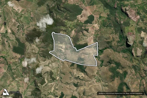 Imagem de satélite de FAZENDA SÃO JOÃO ? OLHOS D?ÁGUA - Parte 1 em Rubim - MG