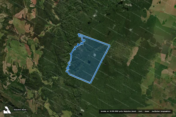 Imagem de satélite de Fazenda Furna Grande em Bonito - MS