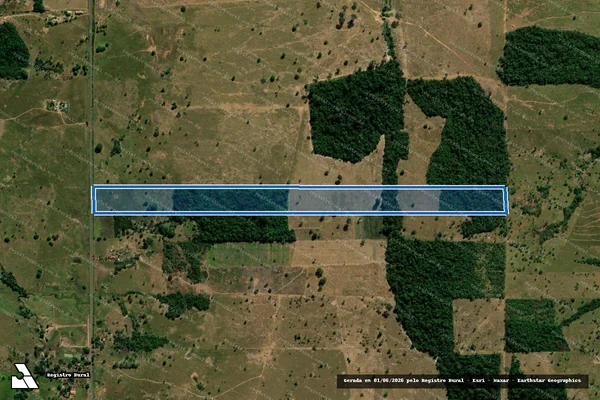 Imagem de satélite de LOTE ?48-A GL 13 P.I.C. GY-PARANA - LOTE ? 48-A GL 13 P.I.C. GY-PARANA em Castanheiras - RO
