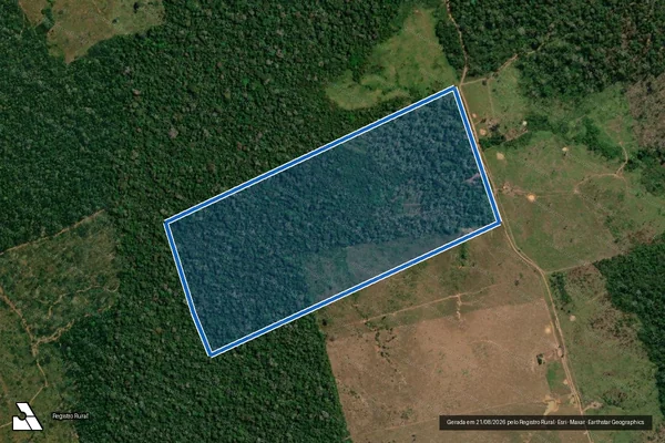 Imagem de satélite de Fazenda ? Lote 60