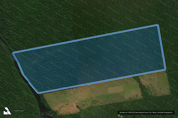 Imagem de satélite de FAZENDA FLOR DO VALE - Parte 3 em Aripuanã - MT