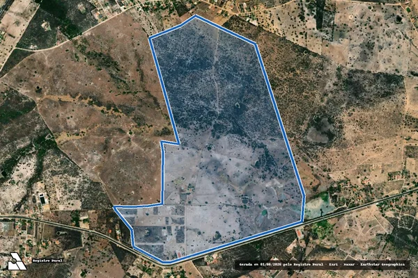 Imagem de satélite de FAZENDA PALESTINA / Parte 1 em None