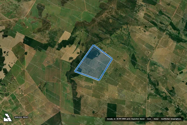 Imagem de satélite de Fazenda Fernanda Regina - Parcela 1 em Cáceres - MT