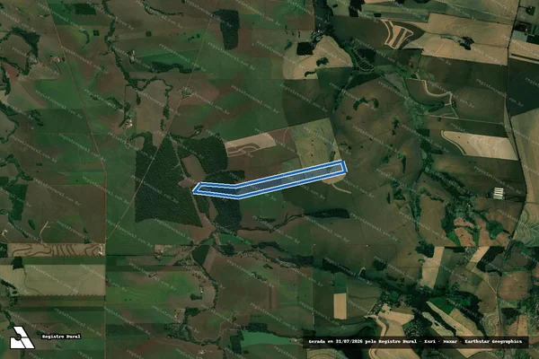 Imagem de satélite de FAZENDA SANTA CANDIDA ? GLEBA D - GLEBA D-4 em Cambé - PR