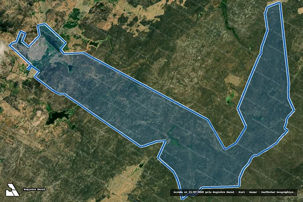 Imagem de satélite de FAZENDA LASTRO - Parte 1 em Lastro - PB