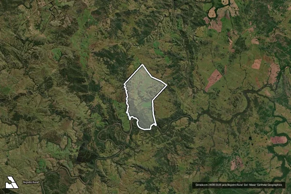 Imagem de satélite de Arco Verde ? Mat. 4457 - Parte 1 em Lavras do Sul - RS
