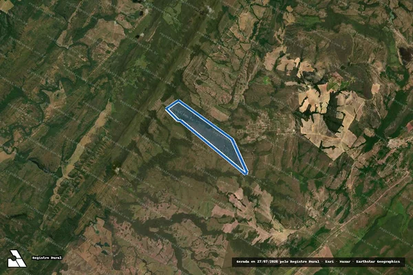 Imagem de satélite de FAZENDA ASPRONVIDA - Parte 1 em Rosário Oeste - MT