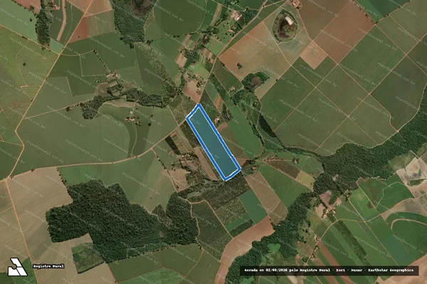 Imagem de satélite de Sítio São Sebastião - PARTE 1 em Leme - SP