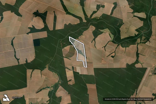 Imagem de satélite de FAZENDA SÃO JORGE - FAZ SÃO JORGE II em Sorriso - MT