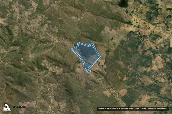 Imagem de satélite de CONJUNTO PATATY - Parte 1 em Maracás - BA