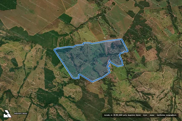 Imagem de satélite de FAZENDA BOM JESUS - Parte 1 em Pirenópolis - GO
