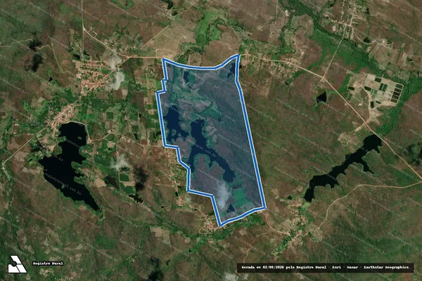 Imagem de satélite de Fazenda Boa Esperança - Parte 3 em Guaiúba - CE