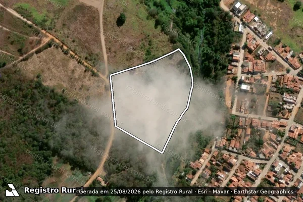 Imagem de satélite de SITIO HERVAL ? FAZENDA MALHADA GRANDE - SITIO HERVAL ? FAZENDA MALHADA GRANDE ? GLEBA 01 em Salinas - MG
