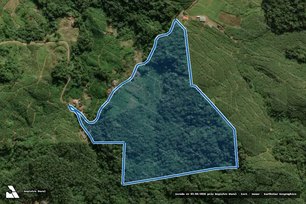 Imagem de satélite de FAZENDA LAZZARIS - PARCELA 02 em Massaranduba - SC