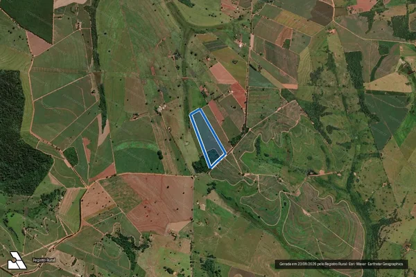 Imagem de satélite de SITIO SÃO JOÃO - 3 em General Salgado - SP