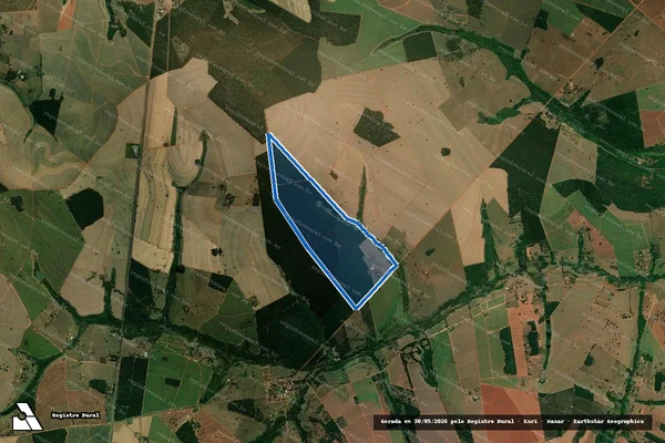 Imagem de satélite de FAZENDA JATOBÁ I - FAZENDA JATOBÁ I em Arealva - SP