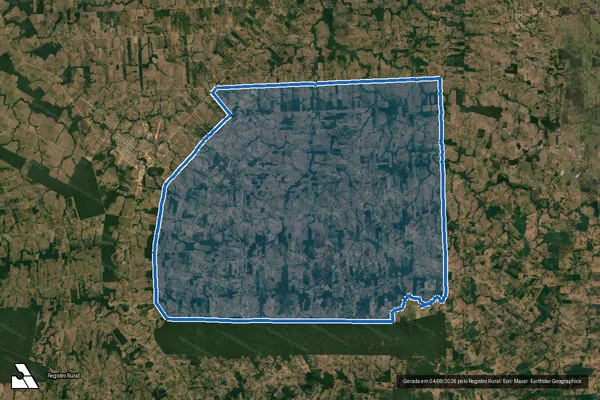 Imagem de satélite de Projeto de Assentamento Colniza I - P.A. Colniza I ? Colniza, Gleba B em Colniza - MT