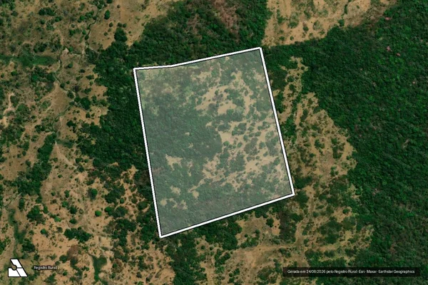 Imagem de satélite de FAZENDA OURO BRANCO - 001 em Vila Rica - MT