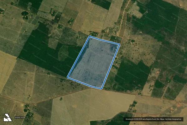 Imagem de satélite de Lote 120 – FAZENDA BOA SORTE  – PA Califórnia / FAZENDA BOA SORTE
