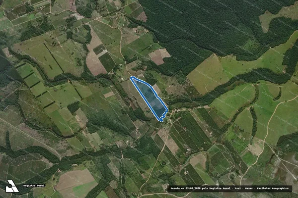 Imagem de satélite de LOTE 21-B ? PA. FAZ. RIACHO DAS OSTRAS - LOTE 21-B em Prado - BA