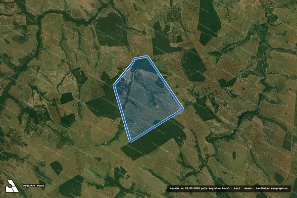 Imagem de satélite de Fazenda Cacique - PARTE 1 em Jardim - MS