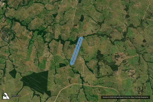 Imagem de satélite de FAZENDA SANTA CLARA - Parte 1 em Vale de São Domingos - MT